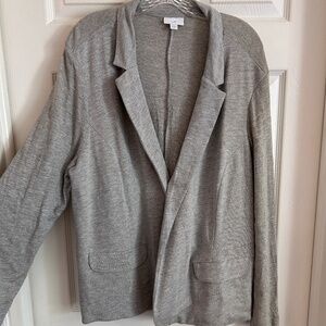 J. Jill Linen blend Jacket 2X NWOT